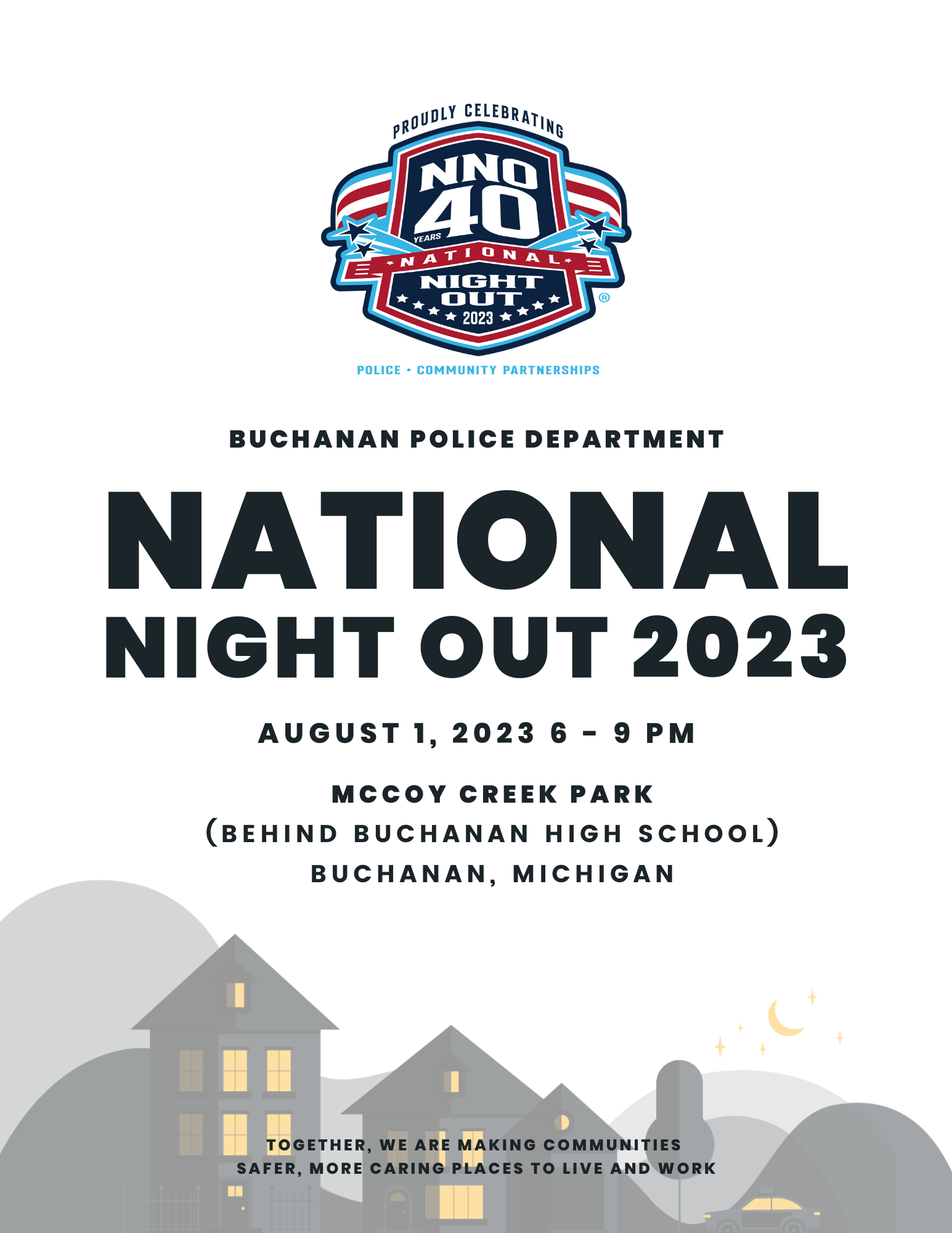 National Night Out Buchanan Michigan