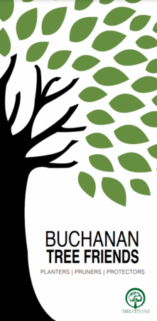 Buchanan tree friends logo