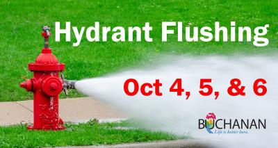 Hydrant flushing