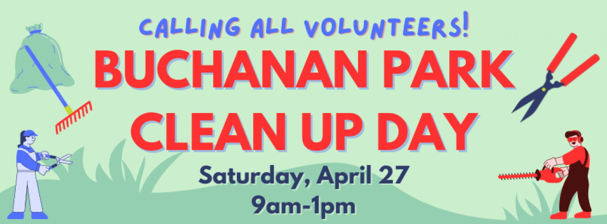 Buchanan Parks Clean Up Day