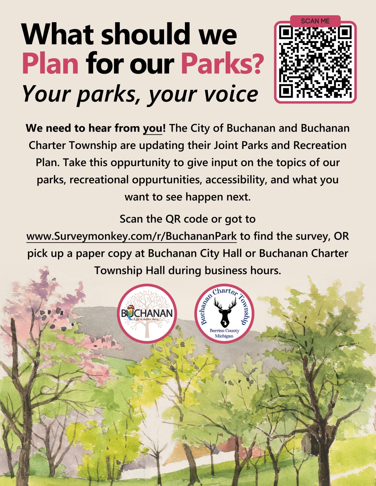 Parks Survey Poster