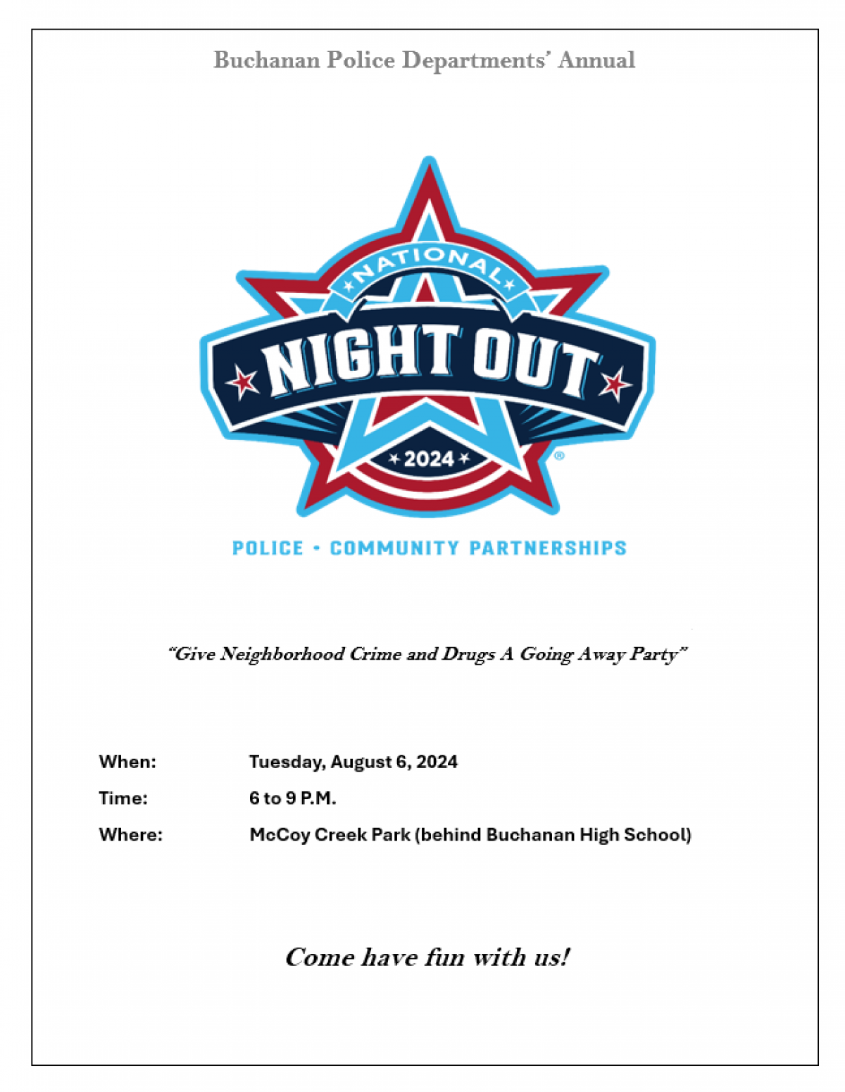 National Night Out 2024