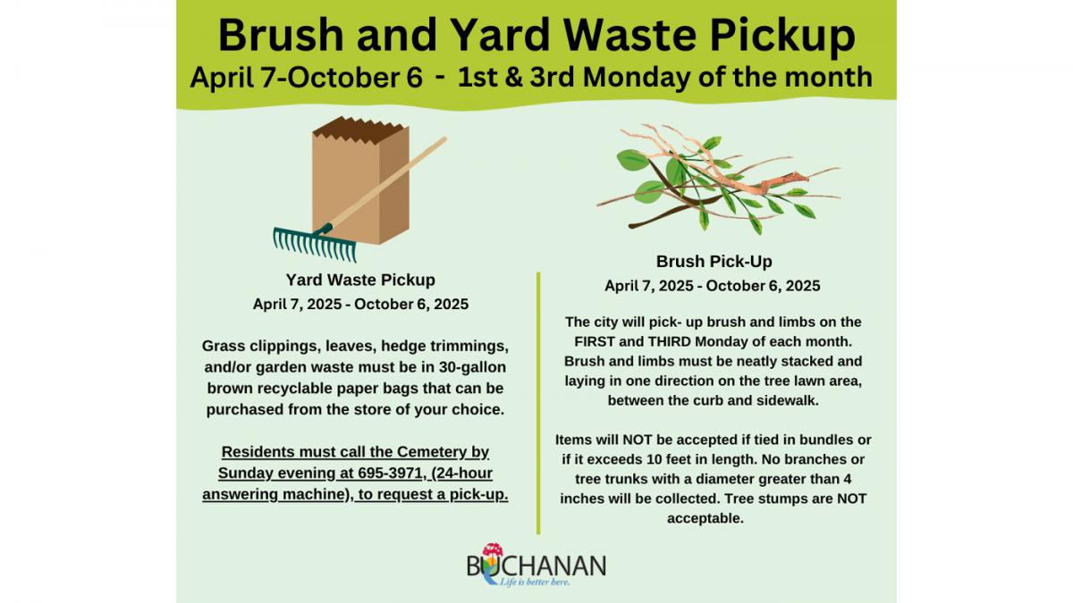 yard and brush pickup